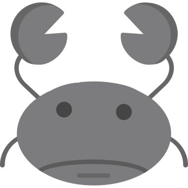 Düz stilde hayvan hayvan ikonu