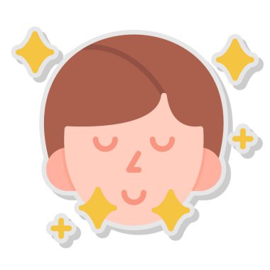 Mutlu çocuk avatar simgesi