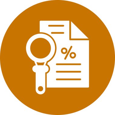 Arama simgesi vektör illüstrasyonu