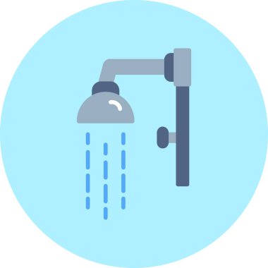 Su. Web simgesi basit illüstrasyon