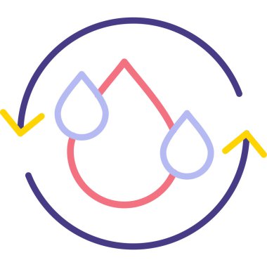 Bırak. Web simgesi basit illüstrasyon