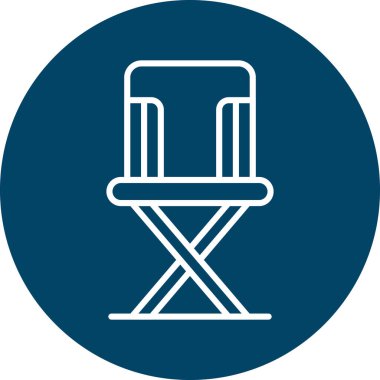 Katlanan sandalyenin basit taslağı