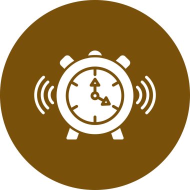 Alarm saat vektör simgesi modern tasarım illüstrasyon vektörü