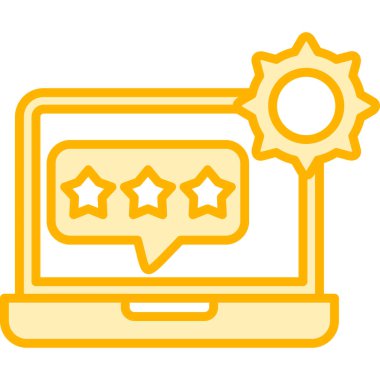 Müşteri Teftiş simgesi vektör çizimi