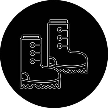 Boot. Web simgesi basit tasarım