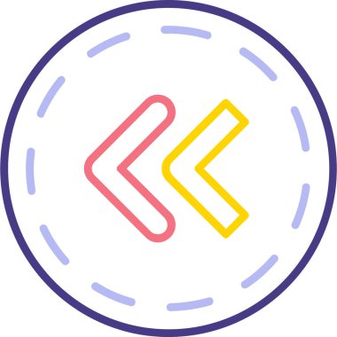 ok simgesi vektör illüstrasyonu