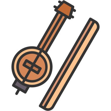 Pusula. Web simgesi basit illüstrasyon