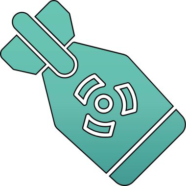 Cep telefonu tutan bir elin vektör çizimi