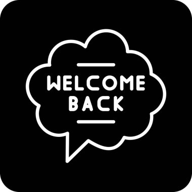 Merhaba vektör çizimi tasarımı