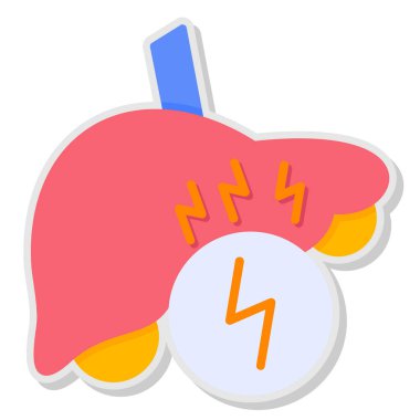 renk web simgesi, basit illüstrasyon