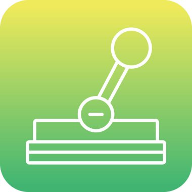 Benzersiz klima vektör çizgisi simgesi