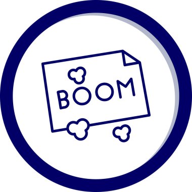 Bir kitap simgesinin vektör illüstrasyonu