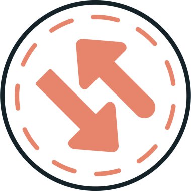 ok simgesinin vektör illüstrasyonu