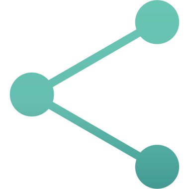 ağ bağlantı vektörü simgesi