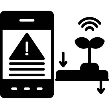 Telefon simgesi. Vektör çizim