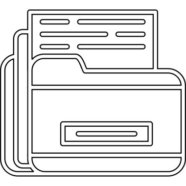 veri dosyasına sahip klasör belgeleri