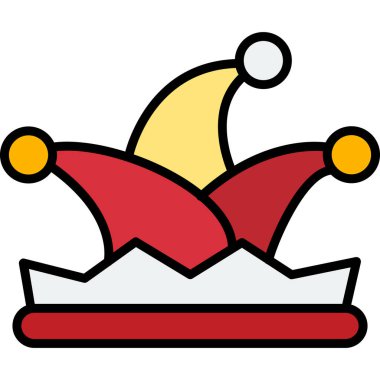 taç simgesi vektör illüstrasyonu