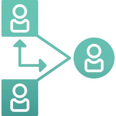 ağ paylaşım vektör çizim