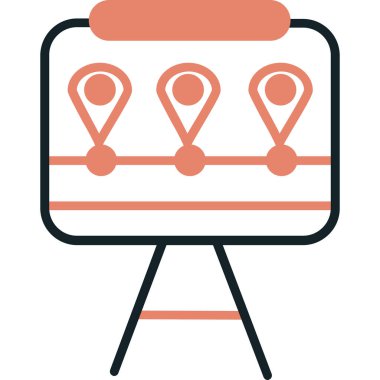 Konum kodu. Web simgesi