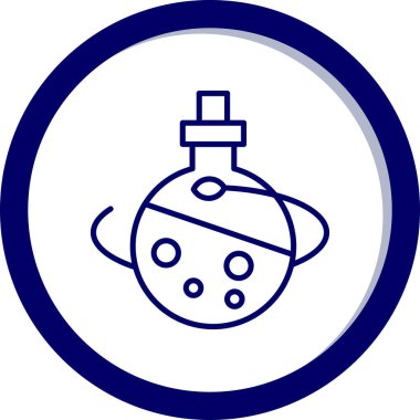 Bowling topu ikonu vektör illüstrasyonu