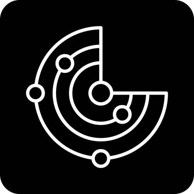 seo modern simgesinin vektör illüstrasyonu