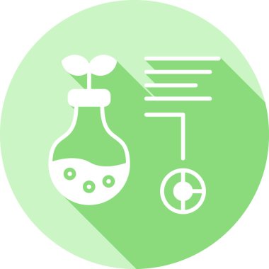 Bilim simgesi, vektör illüstrasyonu