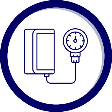 Saat simgesinin vektör illüstrasyonu