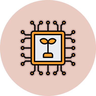 Devre simge vektör çizim