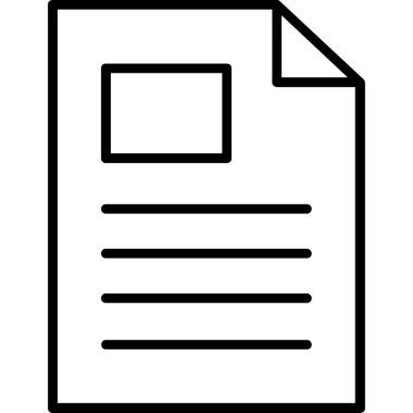 dosya belgesi vektör illüstrasyonu