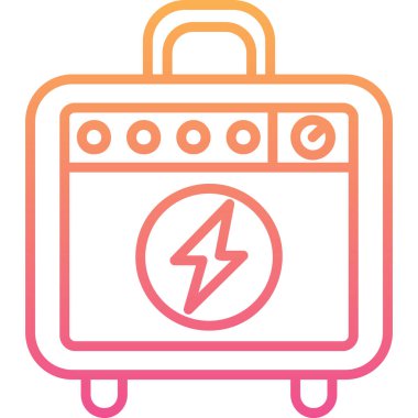 pil vektör illüstrasyonu