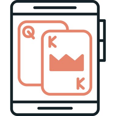 cep telefonu ikonu vektör illüstrasyonu