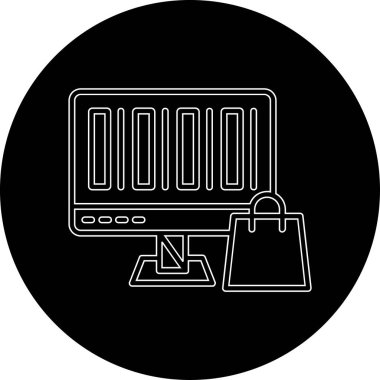 vektör dizüstü simgesi illüstrasyonu