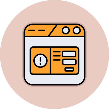 Takvim simgesinin vektör illüstrasyonu