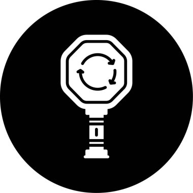 seo modern simgesinin vektör illüstrasyonu