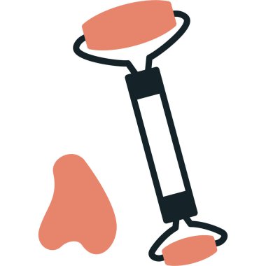 tırnak cilası kutsal kişilerin resmi, vektör çizim