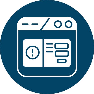 seo modern simgesinin vektör illüstrasyonu