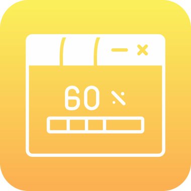 seo modern simgesinin vektör illüstrasyonu