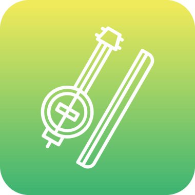 Modern simgenin vektör illüstrasyonu