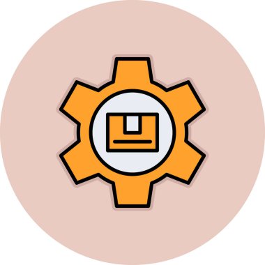 Vektör ayarı Simge illüstrasyonu