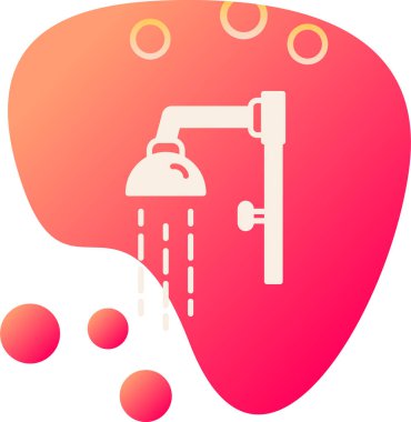 su damlası ağ simgesi basit illüstrasyon