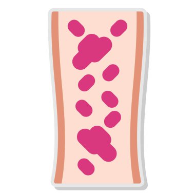 bir çizgi film kemiğin etiket