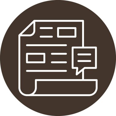 Modern bir simgenin vektör illüstrasyonu