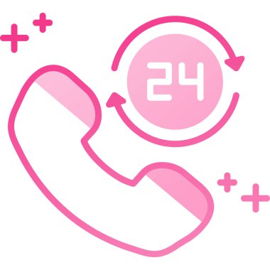 numara 24 numara, vektör illüstrasyon tasarımı