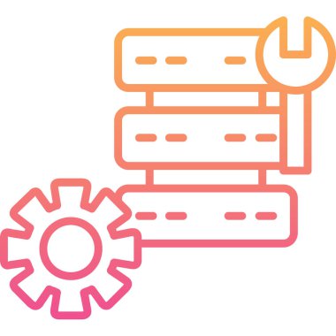 seo modern simgesinin vektör illüstrasyonu