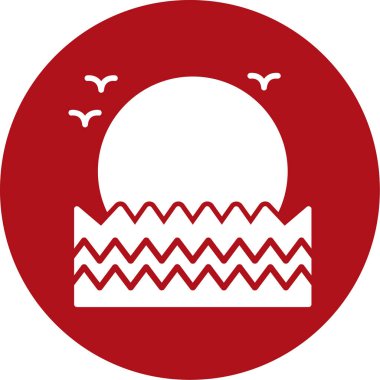 Çizgi film simgesinin vektör çizimi