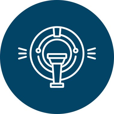 Benzersiz klima vektör çizgisi simgesi