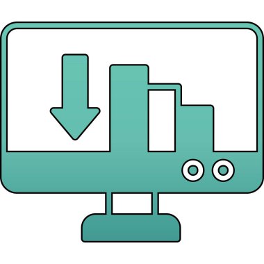 Web Tasarım Icon iş için. Vektör çizim