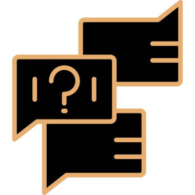 Soru işareti vektör illüstrasyonu