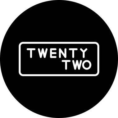 2 ve tarih sembolü, vektör işareti