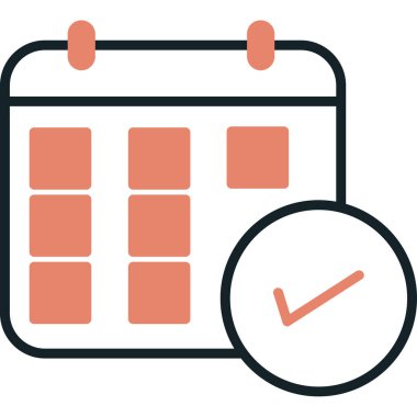 takvim tarih simgesini tamamlanmış - taslak biçiminde ayarla